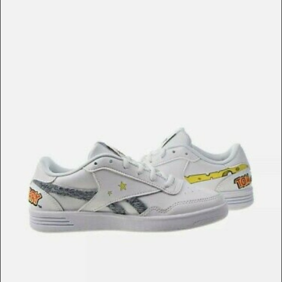 Reebok Club MEMT Leather Tom and Jerry Sneakers 11 - Picture 7 of 10